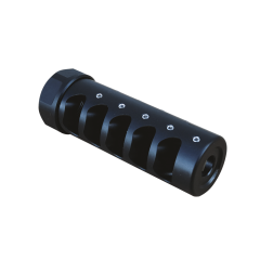 APA FAT BASTARD MUZZLE BRAKE, GEN 3, 3/4-24, 6MM, BLACK NITRIDE