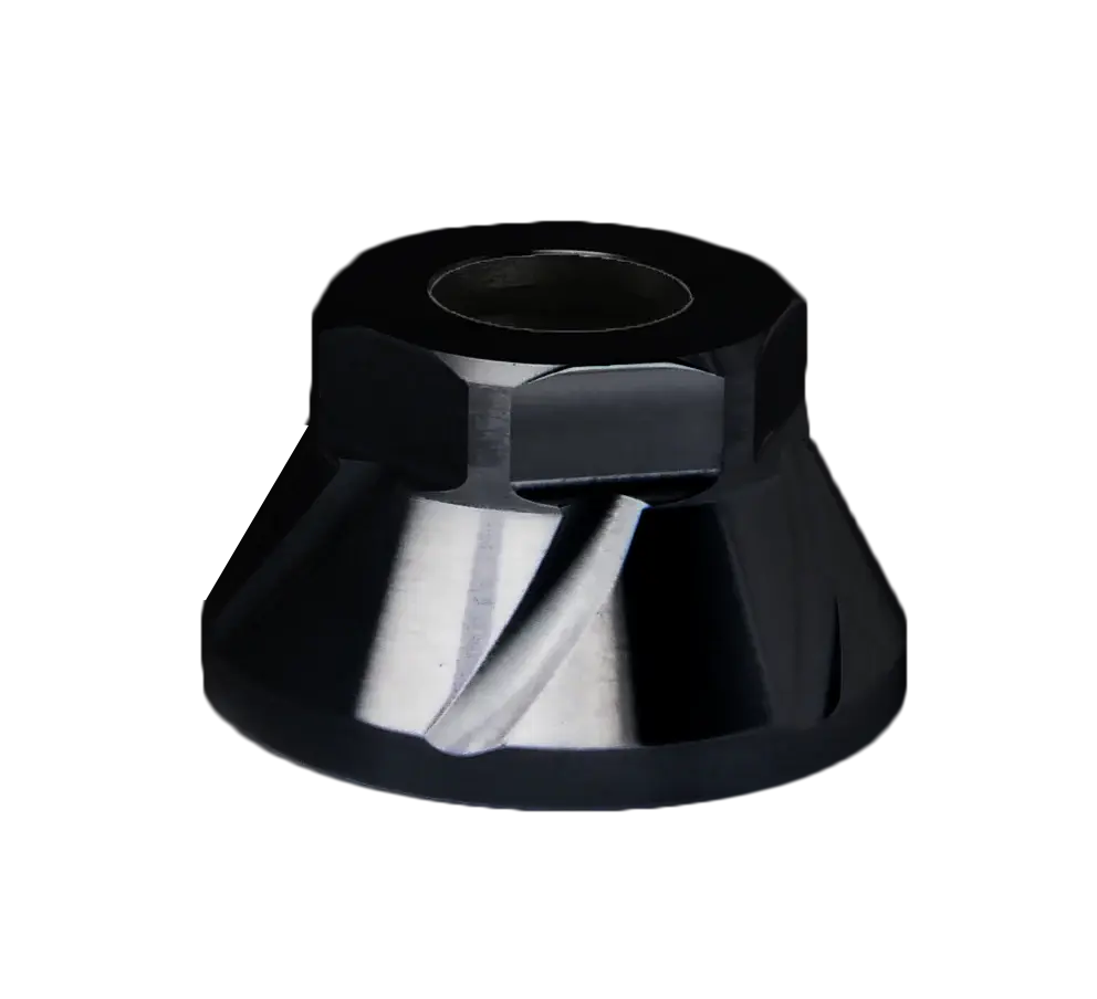 APA CONE OF SHAME, FAT BASTARD, 5/8-24, BLACK NITRIDE