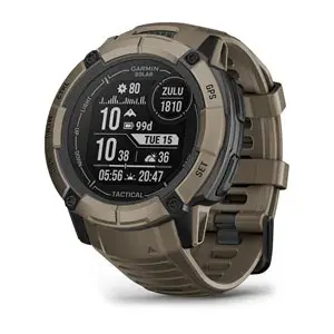 GARMIN GARMIN INSTINCT 2X SOLAR WATCH, TACTICAL, 50MM, COYOTE TAN