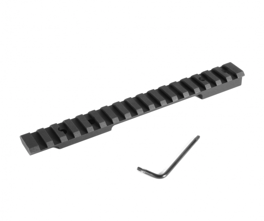 EGW EGW HD WINCHESTER MODEL 70 PRE 64 STD / POST 64 LONG ACTION PICATINNY RAIL SCOPE MOUNT, 0 MOA