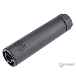 EMG GUARDIAN AIRSOFT MOCK SUPPRESSOR TRACER UNIT, RECHARGABLE, LONG, BLACK