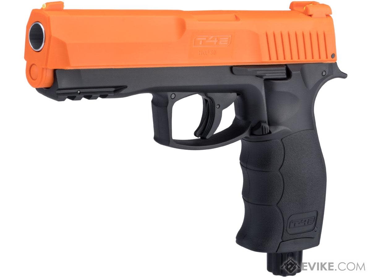 UMAREX UMAREX T4E HDP50 RUBBER PELLET TRAINING PISTOL, 50 CAL, ORANGE