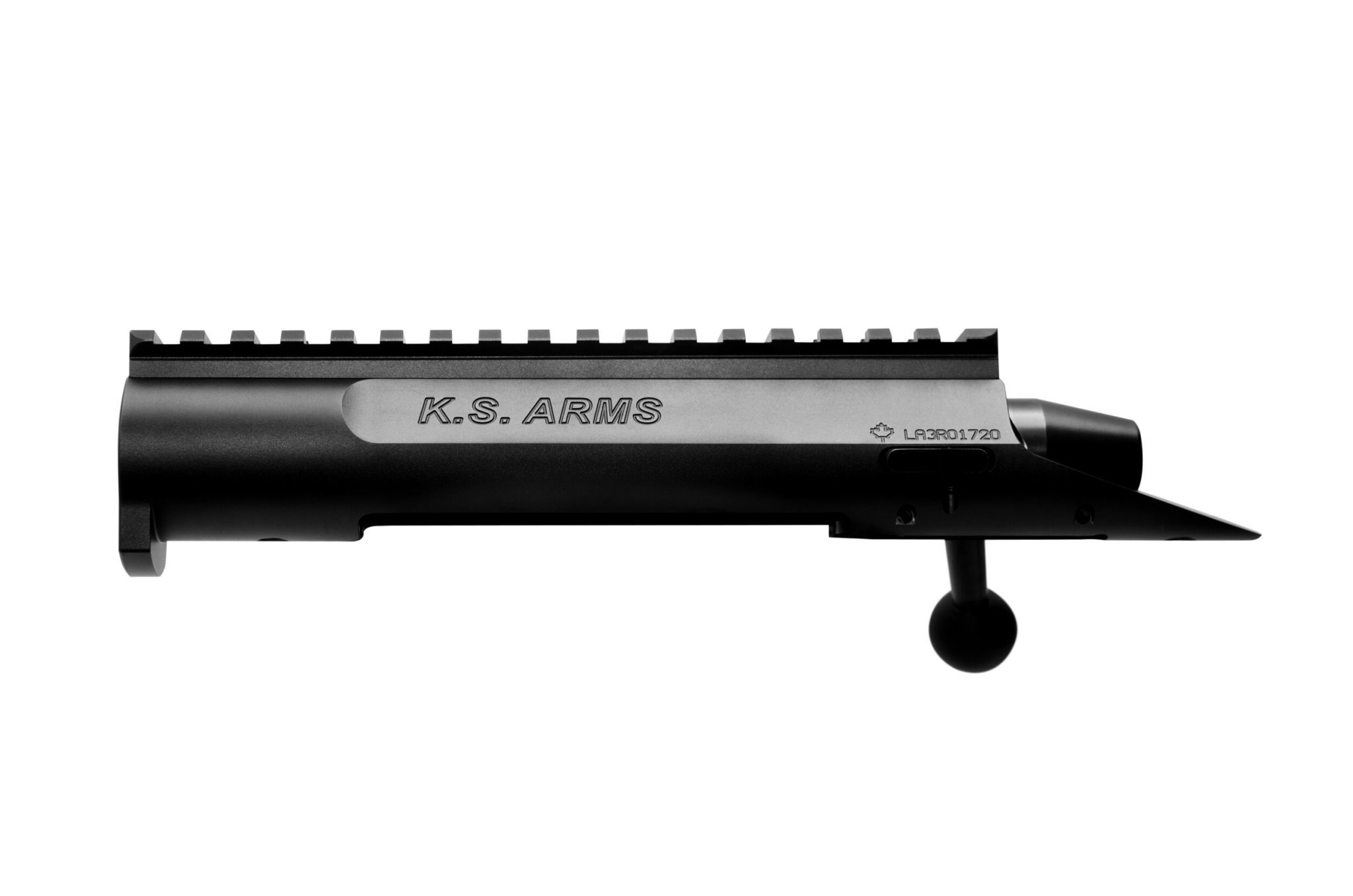 K.S. ARMS K.S. ARMS LAR 3-LUG RIFLE ACTION, LONG, RH, 532 BF, REPEATER, 20 MOA, PULL KNOB