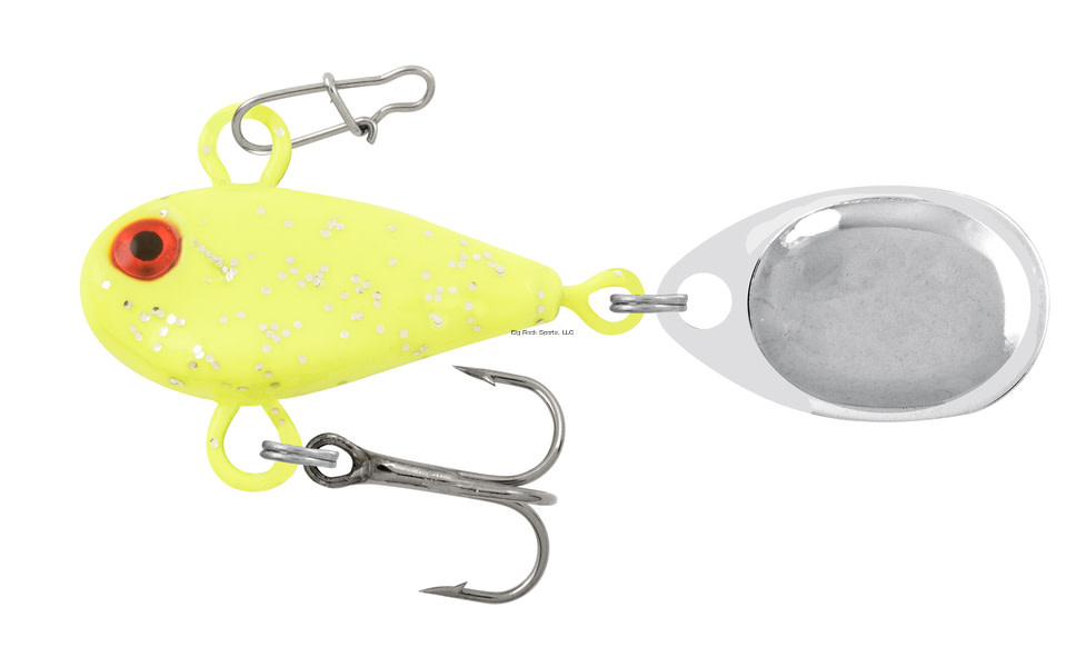 CELSIUS CELSIUS BIG RIPPER JIG LURE, 1/4OZ, CHARTREUSE/GLITTER, EACH