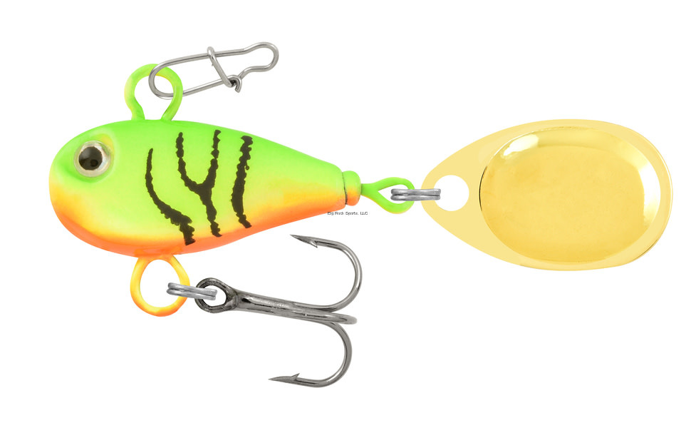 CELSIUS CELSIUS BIG RIPPER JIG LURE, 1/4OZ, FIRETIGER, EACH