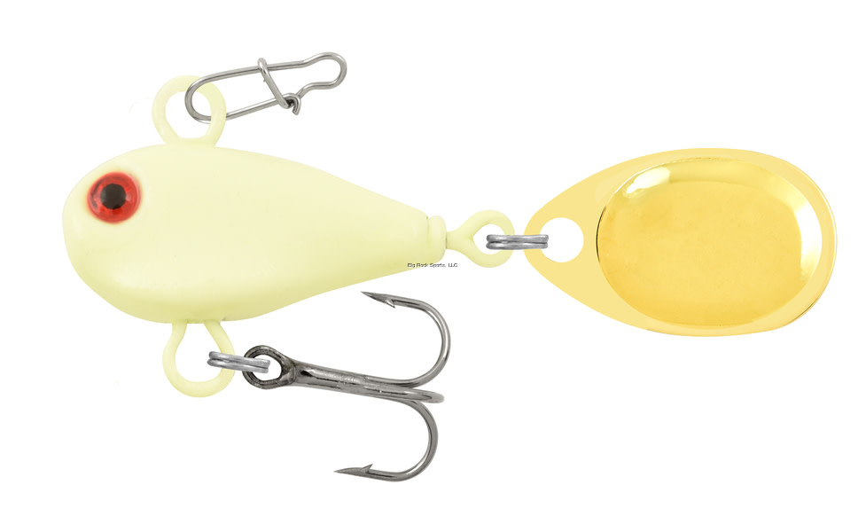 CELSIUS CELSIUS BIG RIPPER JIG LURE, 1/4OZ, GLOW, EACH