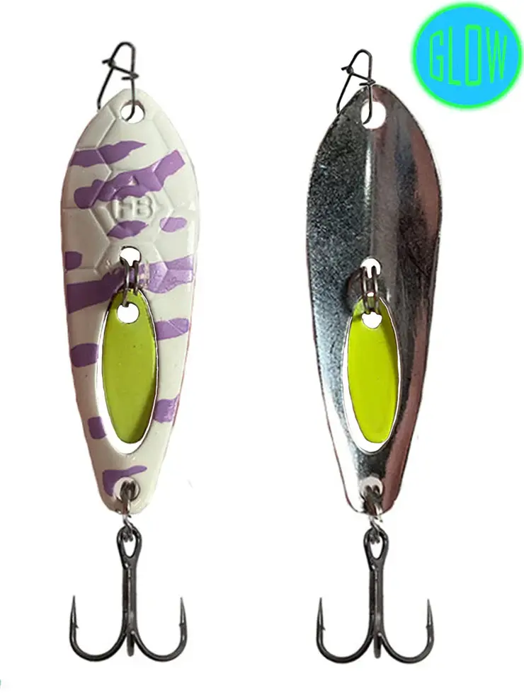 FROSTBITE MICRO DINNER BELL SPOON, 1/16OZ, WHITE PEACH