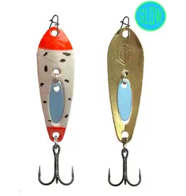 FROSTBITE DINNER BELL SPOON, LARGE, 3/8OZ, FROSTY CLOWNFISH