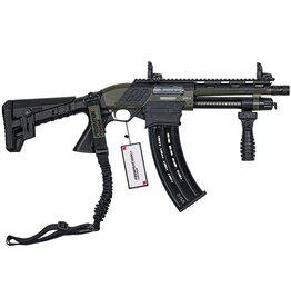 FEDERATION FIREARMS SPM-12 PUMP SHOTGUN, 12 GA, 9" BARREL, OD GREEN