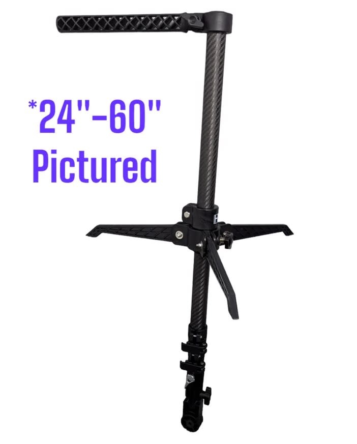 HD INNOVATIONS HD CARBON ICE POLE COMBO, 18-36”, MULTIMOUNT