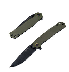 RUIKE P801-G FOLDING KNIFE, GREEN