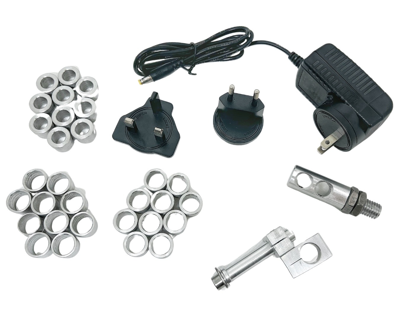 AGS BRASS ANNEALER 3.0, W/ 3 SETS OF INSERTS, MARKER HOLDER & POWER SUPPLY
