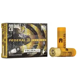 FEDERAL FEDERAL TRUBALL AMMUNITION, 20 GA, 328GR RIFLED SLUG, 5 ROUNDS