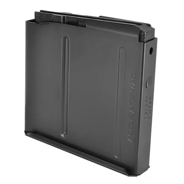 ACCURATE MAG ACCURATE MAG AICS MAGAZINE, .338 LAPUA (3.850"), 5 ROUND, SINGLE STACK SINGLE FEED
