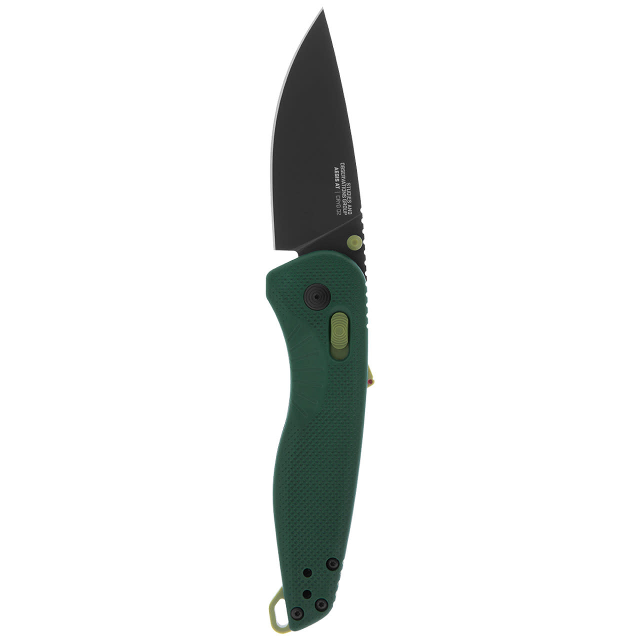 SOG SOG AEGIS AT FOLDING KNIFE, FOREST & MOSS