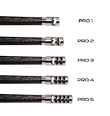 SALMON RIVER SOLUTIONS SRS TI PRO 2  SELF TIMING MUZZLE BRAKE, 30 CAL, 5/8-24, .860", .860" NUT, BLACK CERAKOTE