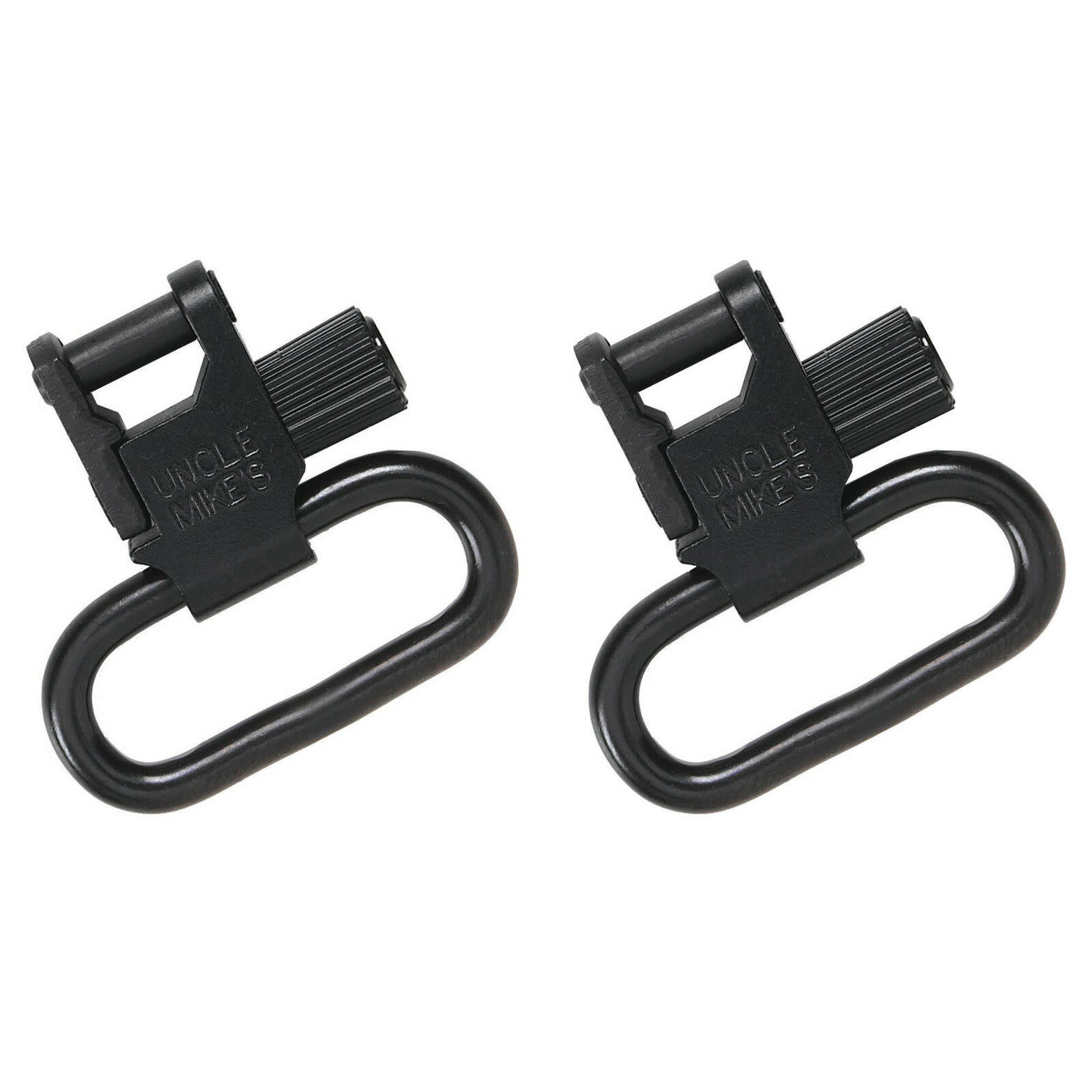 UNCLE MIKE'S UNCLE MIKE'S SWIVELS, 1.0", BLACK, QUICK DETACH