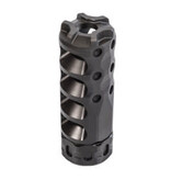 PRECISION ARMAMENT HYPERTAP MUZZLE BRAKE, SLIM, 7.62MM/30 CAL, M15X1, BLACK
