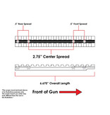 EGW EGW HENRY HOMESTEADER/SUPREME PICATINNY RAIL SCOPE MOUNT, 0 MOA