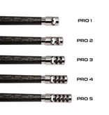 SALMON RIVER SOLUTIONS SRS TI PRO 2  SELF TIMING MUZZLE BRAKE, 6.5MM, 5/8-24, .860", .750" NUT, GARNET BLASTED