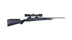SAVAGE SAVAGE 110 APEX HUNTER XP RIFLE, 243 WIN, W/ VORTEX SCOPE, BLACK