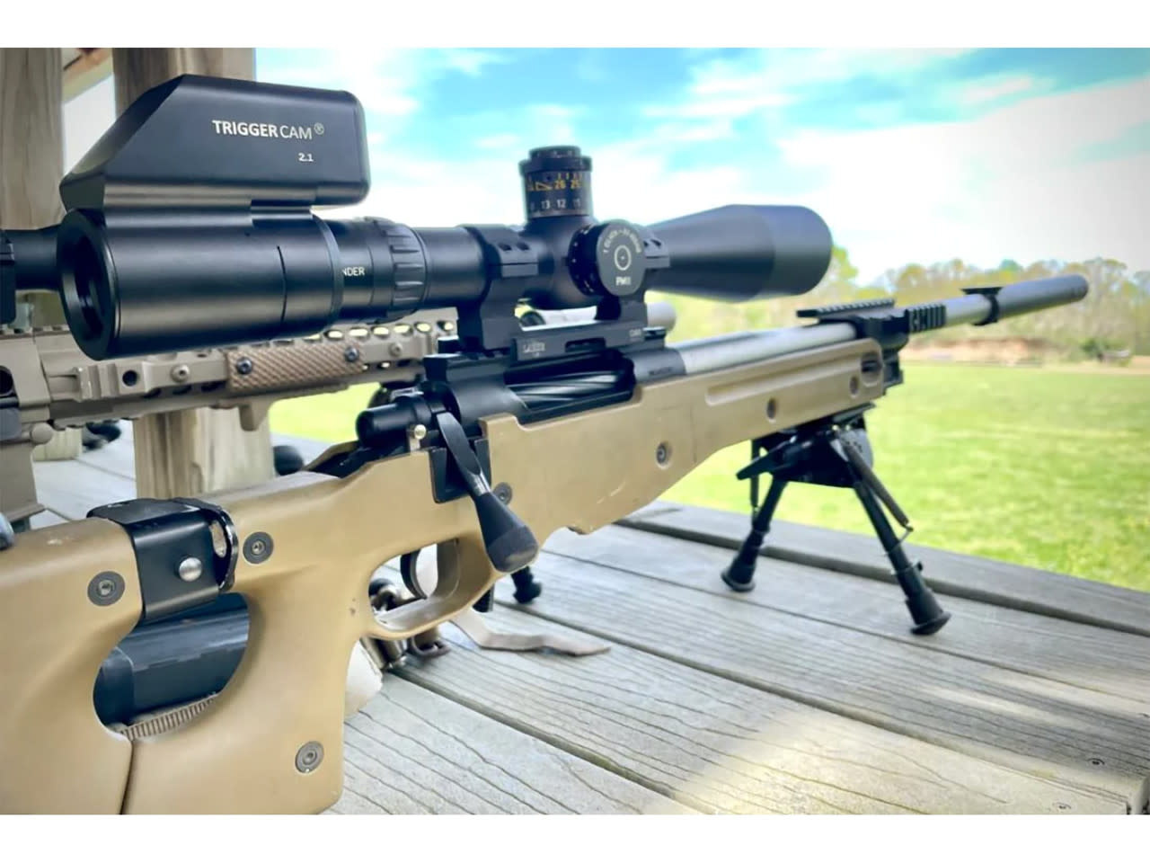 TRIGGERCAM 2.1 TACTICAL SCOPE MOUNTED ACTION CAMERA