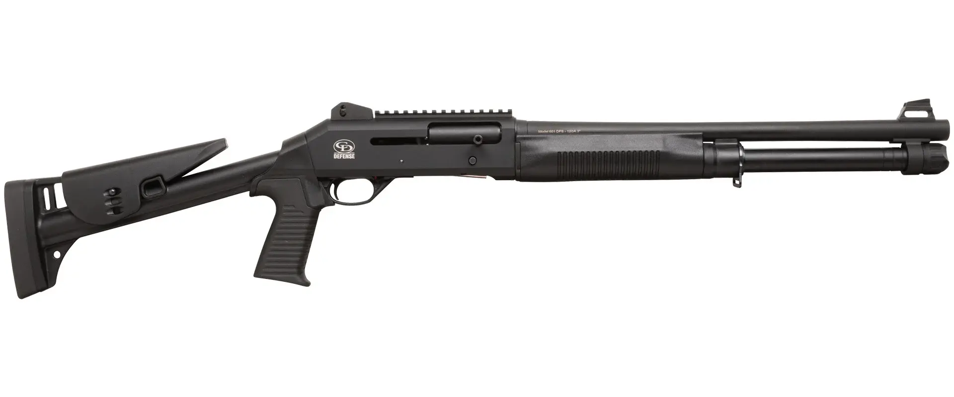 CHARLES DALY CHARLES DALY 601 DPS TACTICAL SHOTGUN, 12GA, 3", 18.5" BARREL, BLACK