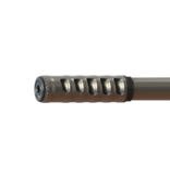 WITHOUT WARNING CHAD SELF-TIMING MUZZLE BRAKE, .264”/6.5MM, RAW, W/ BARREL TUNER