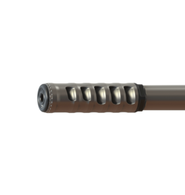 WITHOUT WARNING CHAD SELF-TIMING MUZZLE BRAKE, .264”/6.5MM, RAW, W/ BARREL TUNER