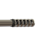 WITHOUT WARNING CHAD SELF-TIMING MUZZLE BRAKE, .264”/6.5MM, RAW