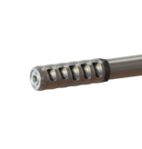 WITHOUT WARNING CHAD SELF-TIMING MUZZLE BRAKE, .264”/6.5MM, RAW