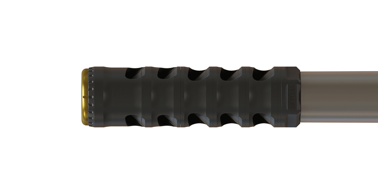 WITHOUT WARNING CHAD SELF-TIMING MUZZLE BRAKE, .264”/6.5MM, DLC