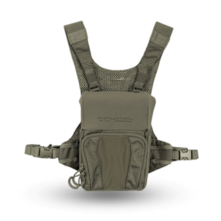 EBERLESTOCK RECON MODULAR BINO PACK HARNESS, LARGE, MILITARY GREEN