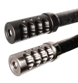 APA LITTLE BASTARD MUZZLE BRAKE, GEN 4, 5/8-24, 6MM, BLACK NITRIDE