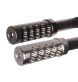 APA FAT BASTARD MUZZLE BRAKE, GEN 4, 5/8-24, 30 CAL, BLACK NITRIDE