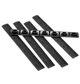 BCM BCM RAIL PANEL KIT, M-LOK, 5.5”, BLACK, 5 PACK
