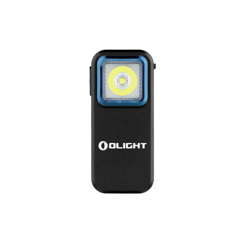 OLIGHT OCLIP CLIP FLASHLIGHT WITH WHITE & RED LIGHT, BLACK