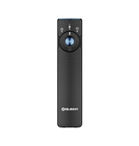 OLIGHT ARKFELD PRO FLAT EDC FLASHLIGHT, W/ UV & LASER, 5700-6700K, BLACK