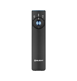 OLIGHT ARKFELD PRO FLAT EDC FLASHLIGHT, W/ UV & LASER, 5700-6700K, BLACK