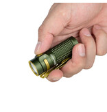OLIGHT BATON 4 EDC FLASHLIGHT, 1300 LUMENS, PREMIUM, W/ CHARGING CASE, OD GREEN