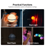 OLIGHT SPHERE AMBIENT LIGHT, W/ APP CONTROL, BLUE