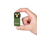 OLIGHT OCLIP PRO CLIP-ON FLASHLIGHT, W/ FLOOD & RED LIGHT, OD GREEN