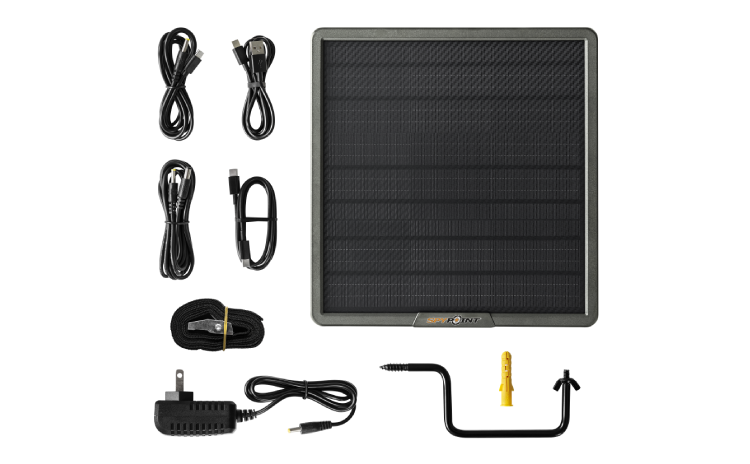 SPYPOINT SPYPOINT LITHIUM BATTERY TRAIL CAMERA SOLAR PANEL SYSTEM, 10W, 15000MAH