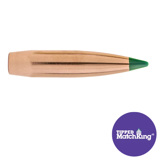 SIERRA SIERRA TIPPED MATCH KING BULLETS, .284", 160GR TMK, 100 PACK