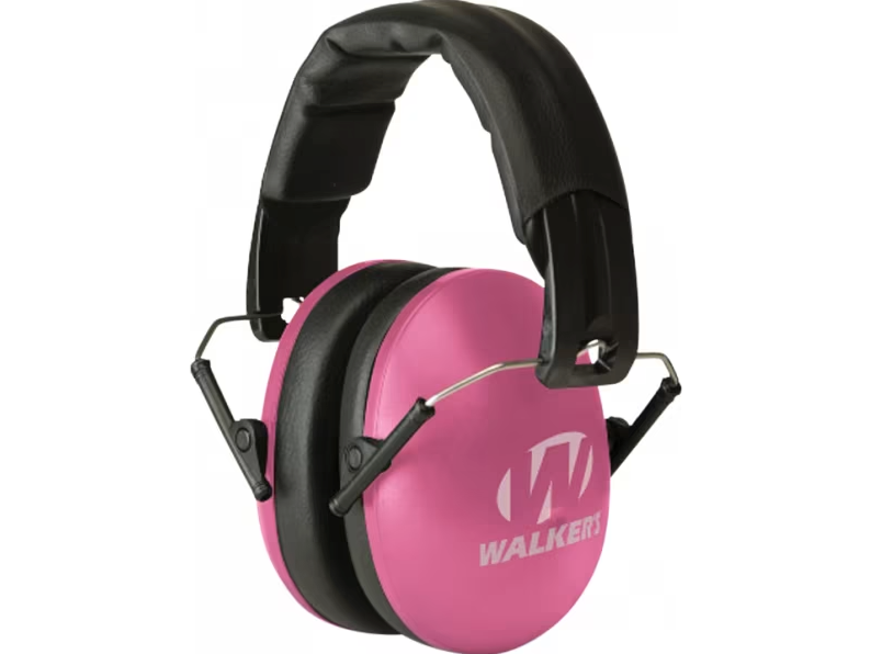 WALKERS WALKERS GAME EAR FOLDING EAR MUFF, YOUTH & WOMEN, PINK