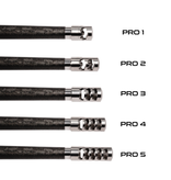 SALMON RIVER SOLUTIONS SRS SS PRO 5 SELF TIMING MUZZLE BRAKE, 30 CAL, 3/4-24, .1.200", .1.200" NUT, POLISHED