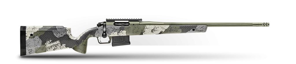 SPRINGFIELD SPRINGFIELD 2020 WAYPOINT RIFLE, 6.5 CREEDMOOR, FLUTED BARREL, NON-ADJUSTABLE CF STOCK, EVERGREEN