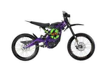 2024 SUR-RON LIGHT BEE X ELECTRIC BIKE, 60V, 6000W, 40AH, PURPLE, W/ CHARGER