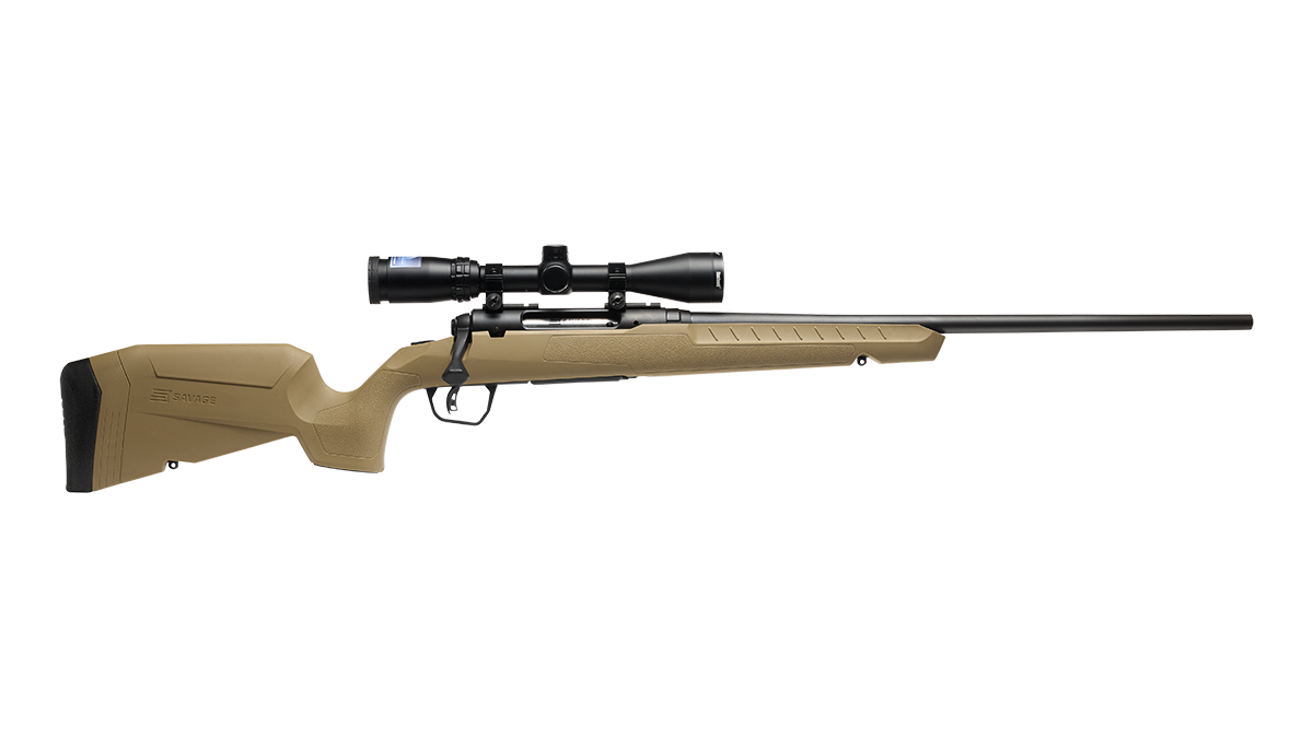 SAVAGE SAVAGE AXIS 2 XP RIFLE, 308 WIN, W/ SCOPE, FDE