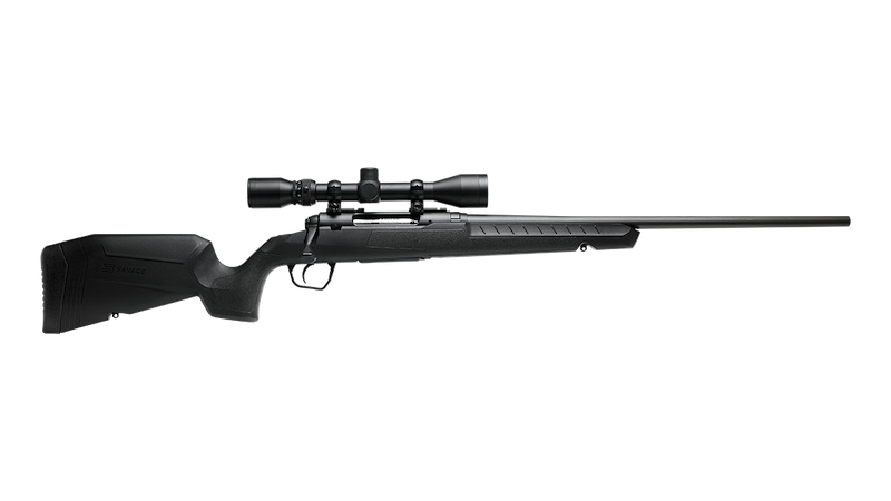 SAVAGE SAVAGE AXIS XP RIFLE, 6.5 CREEDMOOR, W/ SCOPE, BLACK